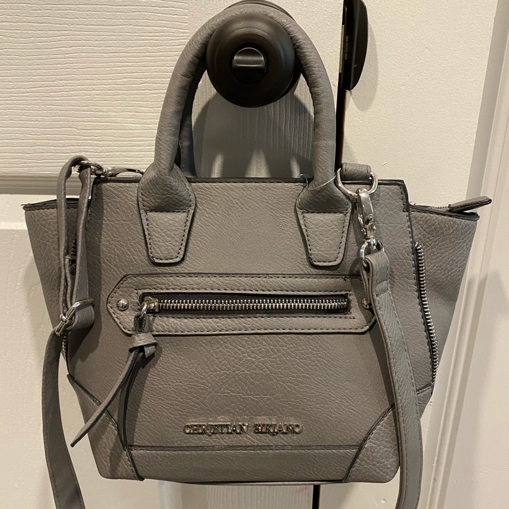 Christian Siriano Gray Bag